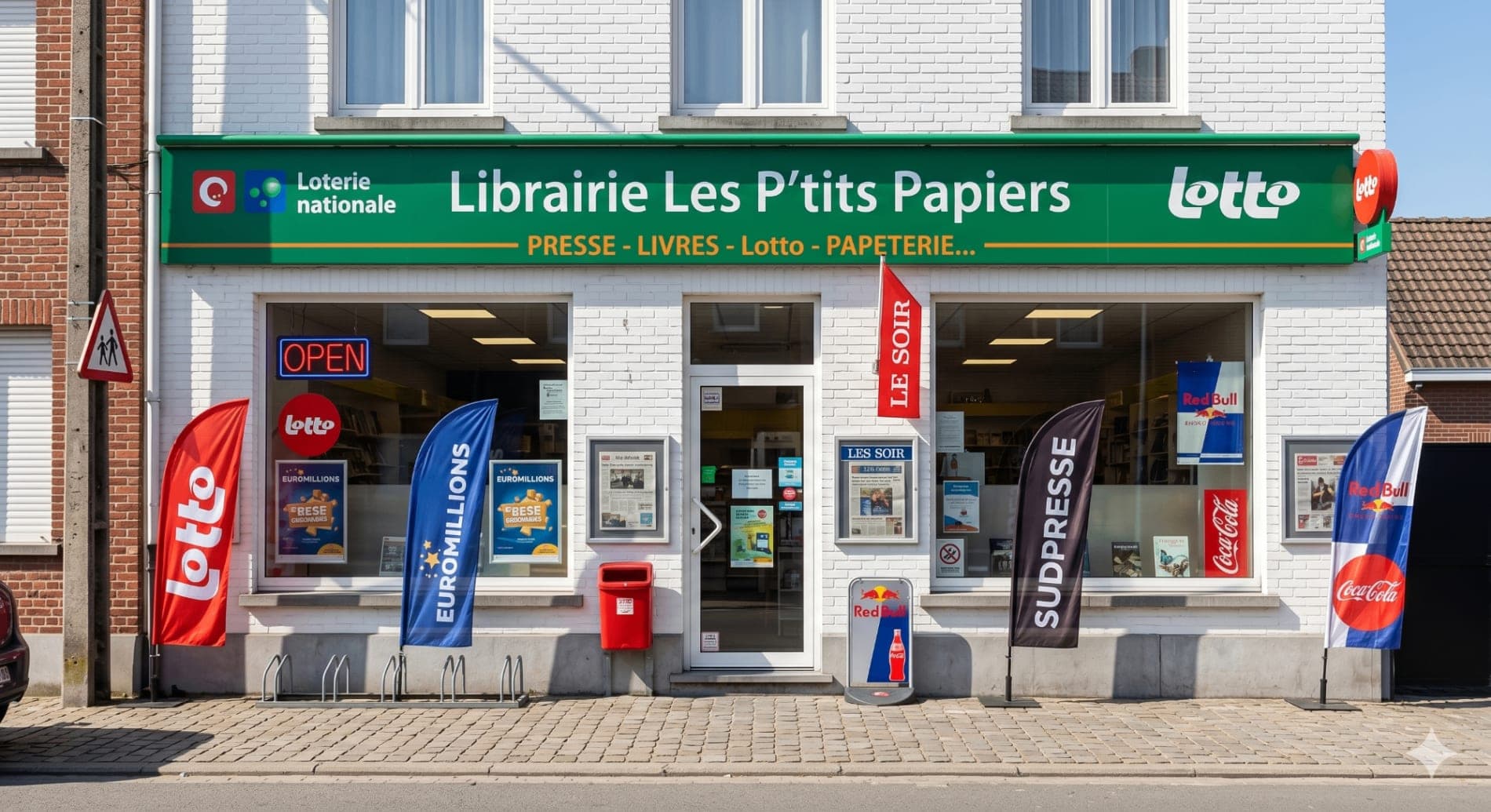 Librairie - SRL Les P'tits Papiers